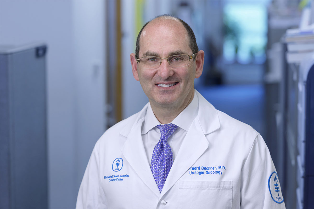 MSK urologic surgeon Bernard Bochner