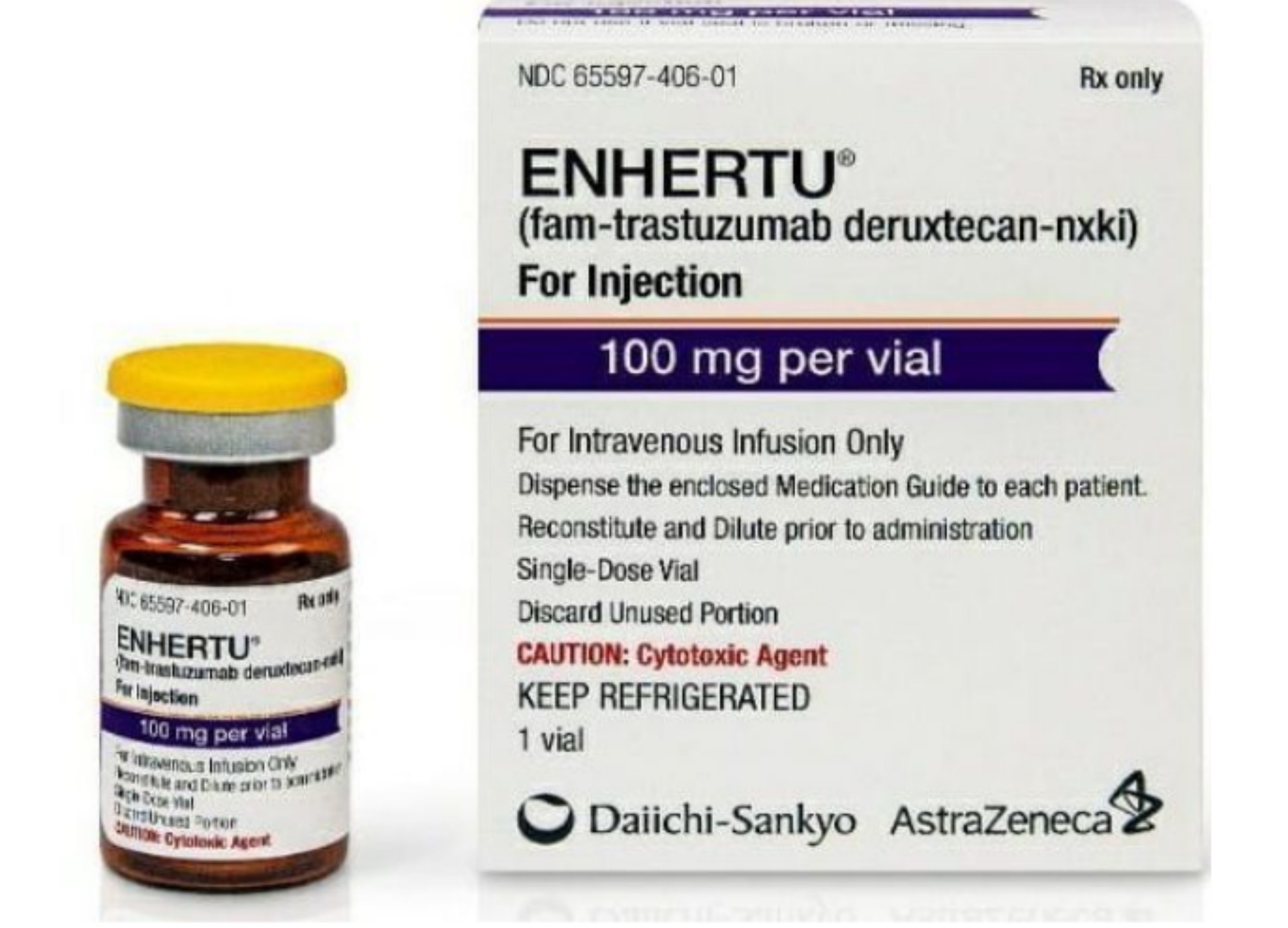 速递 | Enhertu（Trastuzumab Deruxtecan） |    治疗HER2阳性乳腺癌